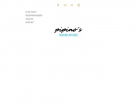 pipinos-restaurant.com Webseite Vorschau