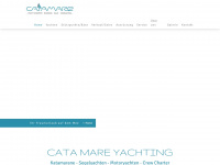 catamare.com Webseite Vorschau