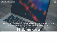 mitlinux.de Webseite Vorschau
