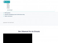 vibamat-pro.com Webseite Vorschau