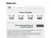 beto-art.de Webseite Vorschau