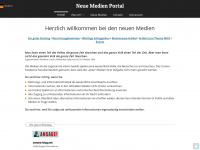 neue-medien-portal.info Webseite Vorschau