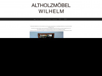 altholzmoebel-wilhelm.de Webseite Vorschau