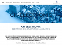 gh-electronic.de Webseite Vorschau