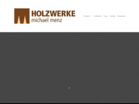 holzwerke-menz.de Webseite Vorschau