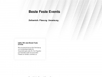 bestefeste-events.de Webseite Vorschau