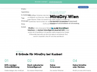 miradry.wien Webseite Vorschau