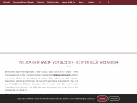 winzer-gluehwein-tester.de Webseite Vorschau