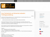 velostudio.ch Webseite Vorschau