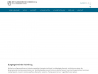 bgheimberg.ch Webseite Vorschau