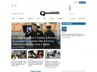 quotidianodipuglia.it Webseite Vorschau