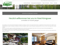 hotel-koenigssee.com Webseite Vorschau