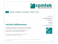 comtek-werbetechnik.de Webseite Vorschau