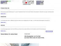 concab.de Webseite Vorschau