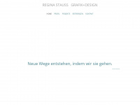 reginastauss.de Webseite Vorschau
