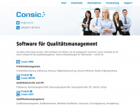 consic.de Webseite Vorschau