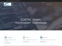 contec-gmbh.com Webseite Vorschau