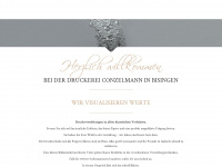 conzelmann-bisingen.com Webseite Vorschau