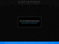 copyundprint.de Webseite Vorschau