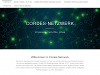 cordes-netzwerk.de Webseite Vorschau