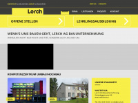 lerch.ch Webseite Vorschau