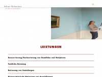 sabinehofmeister.com Webseite Vorschau