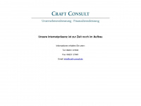 craft-consult.de Webseite Vorschau