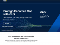 ghx.com Webseite Vorschau