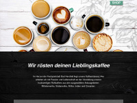 capulus-kaffeeroesterei.de Webseite Vorschau