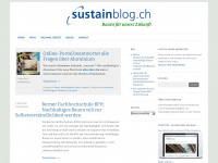 sustainblog.ch Webseite Vorschau