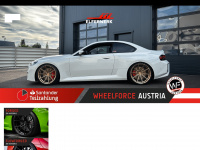 wheelforce.at Webseite Vorschau