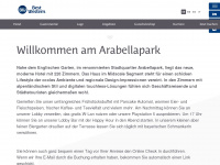 hotel-arabellapark.de Webseite Vorschau
