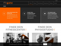 fitgate.ch Webseite Vorschau