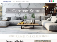 cardosokeramik.ch Webseite Vorschau