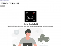 hybride-events.live Webseite Vorschau