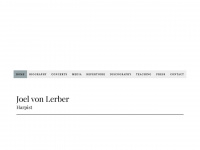 joelvonlerber.com Webseite Vorschau