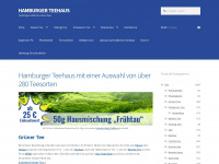 hamburger-teehaus.de Webseite Vorschau