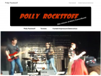 polly-rockstoff.de Webseite Vorschau