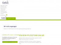 pflegeteam-gallus.de Webseite Vorschau