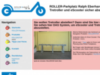 roller-parkplatz.de Webseite Vorschau