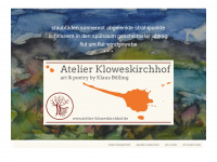 atelier-kloweskirchhof.de Webseite Vorschau