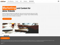 famecontent.com Webseite Vorschau