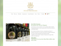 peter-paradeiser.at Webseite Vorschau