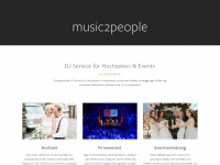 music2people.ch Webseite Vorschau