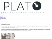 plattdeutsches-tonarchiv.de Webseite Vorschau