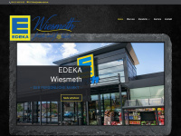 edeka-wiesmeth.de Webseite Vorschau
