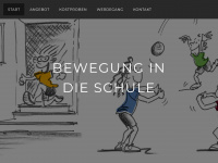 bewegung-in-die-schule.ch Webseite Vorschau