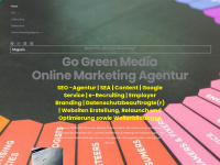 go-green-media.com Webseite Vorschau