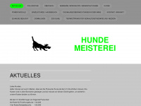 hundemeisterei.info Webseite Vorschau