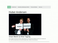 huber-andersen.ch Webseite Vorschau